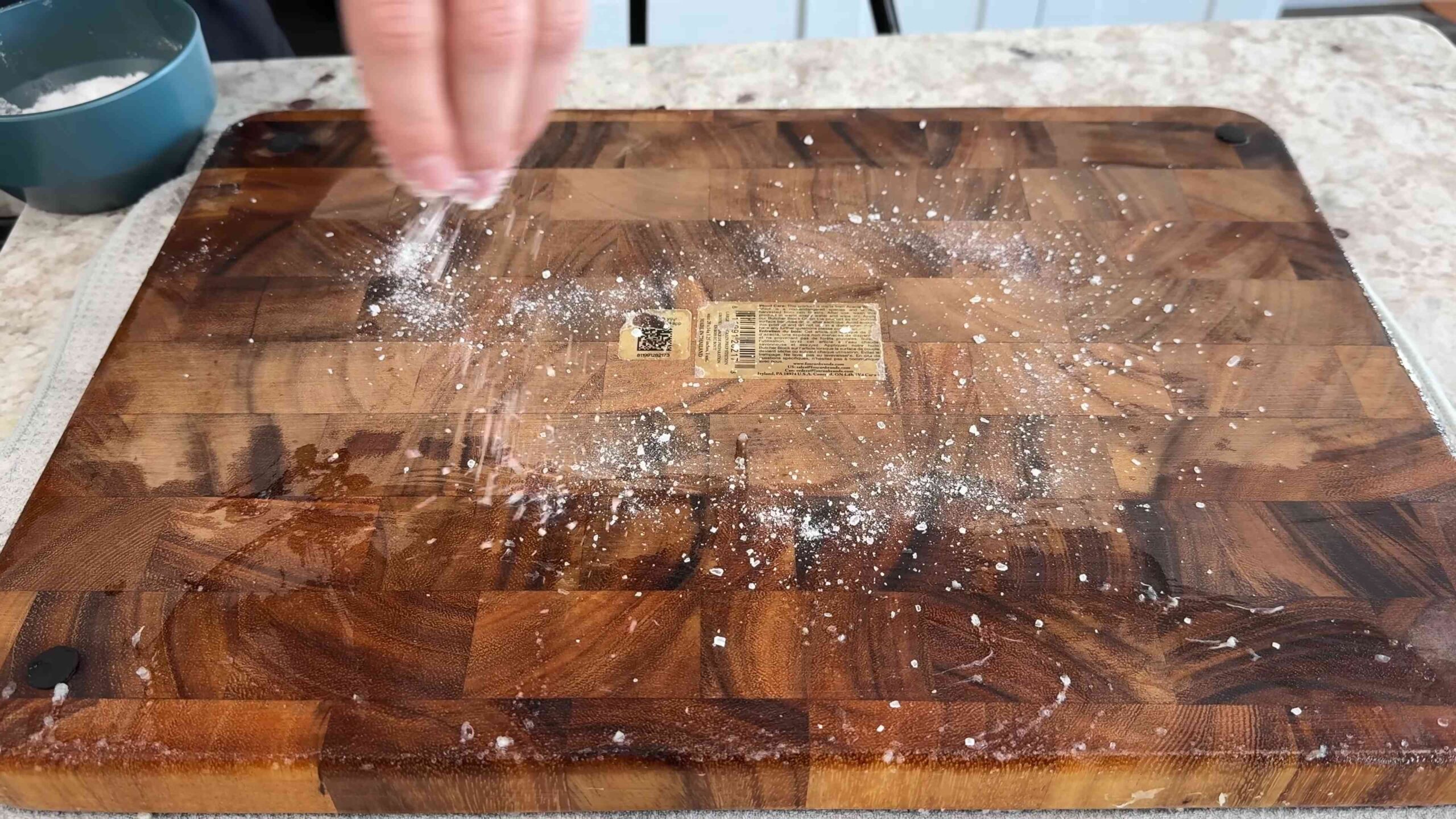 Clean Wooden Cutting Board