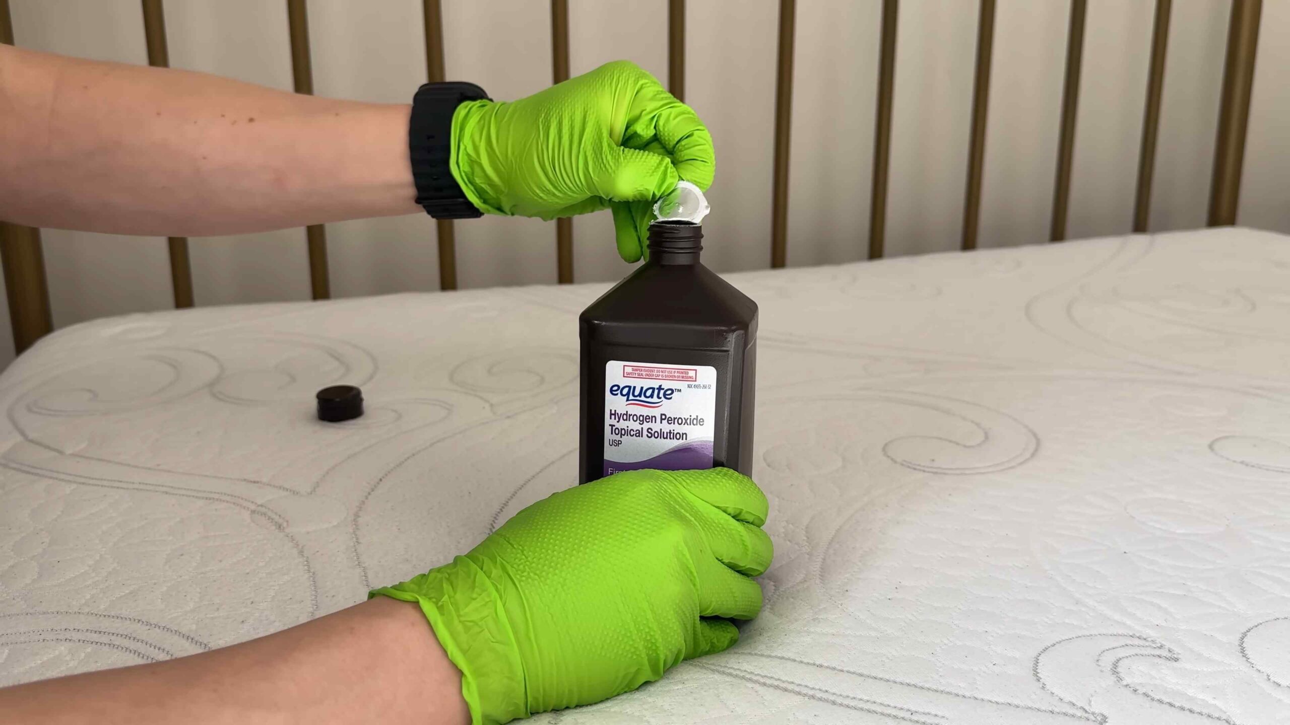 Hydrogen Peroxide Mattress Cleaning