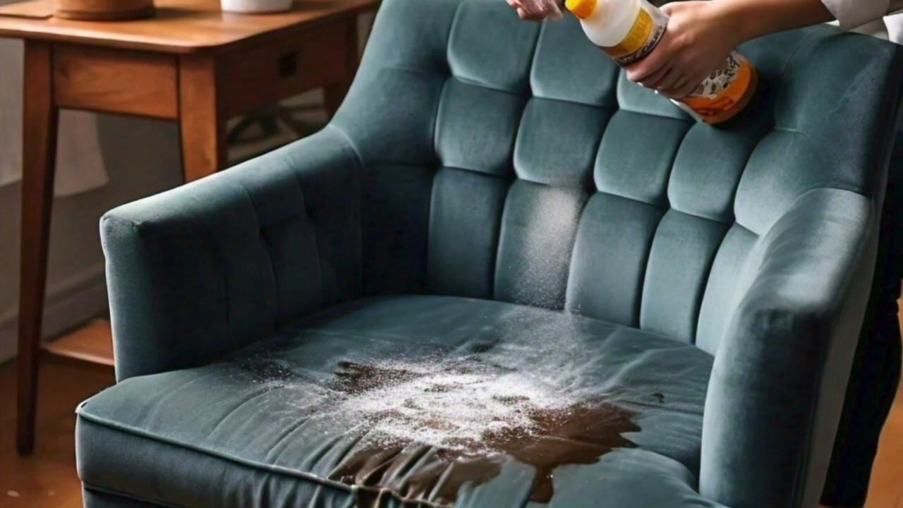 DIY Sofa Stain Removal