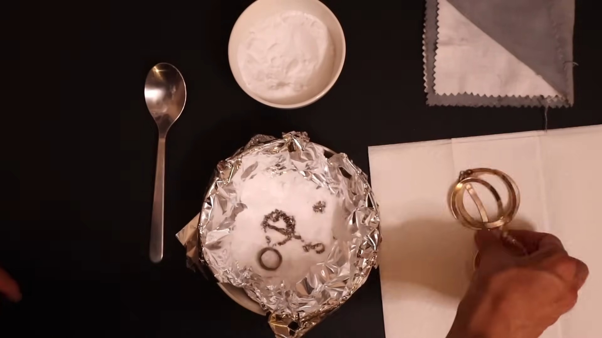 Clean Sterling Silver Baking Soda