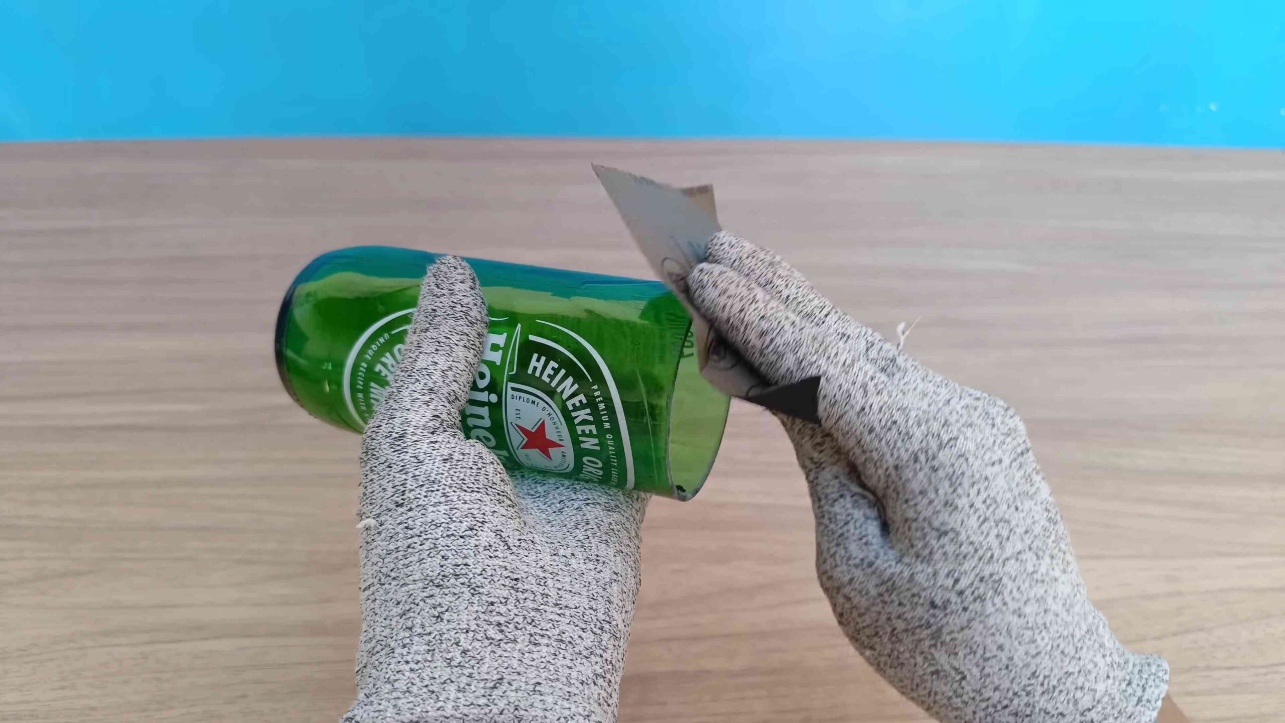 DIY Recycled Glassware Project