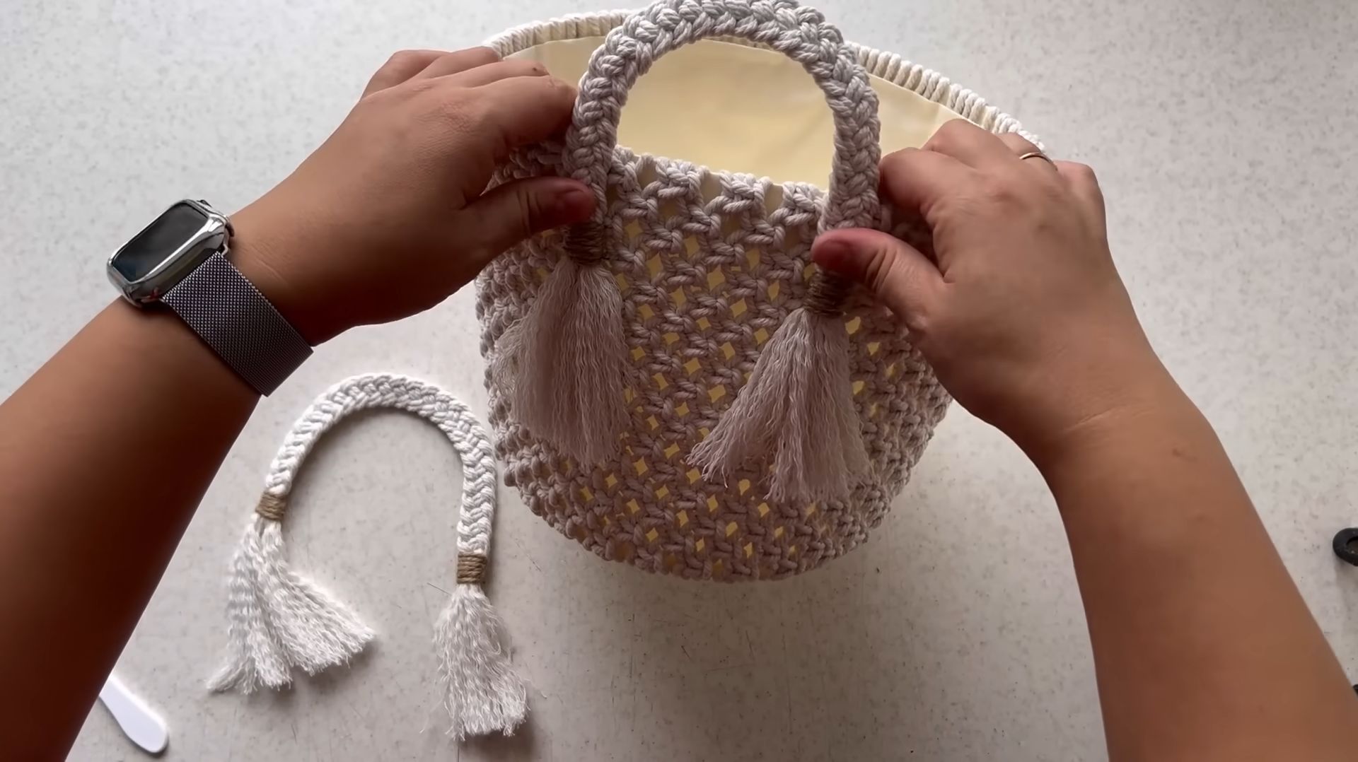 DIY Bucket Basket