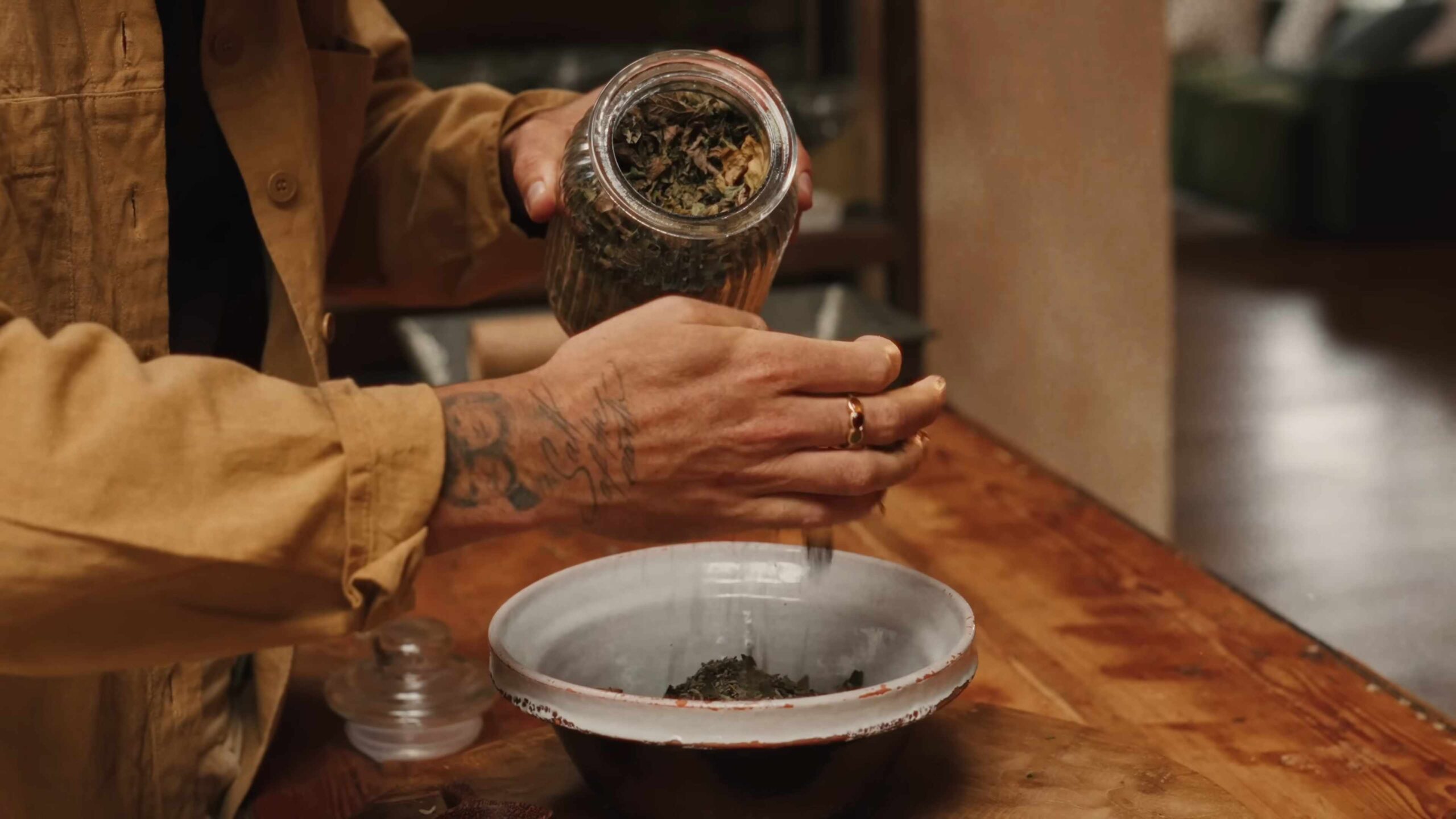 Healing herb garden